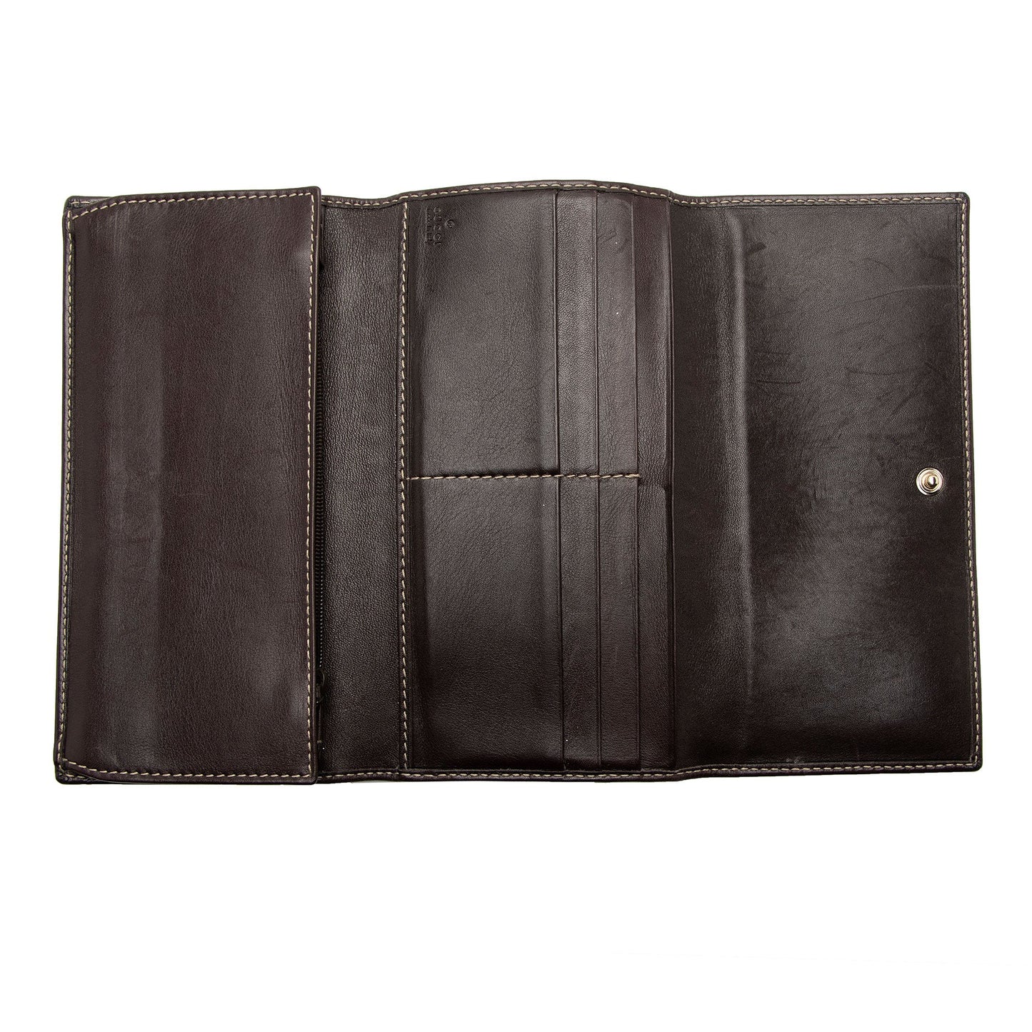 Gucci GG Canvas Britt Logo Tri-fold Wallet (SHF-5J08AO)