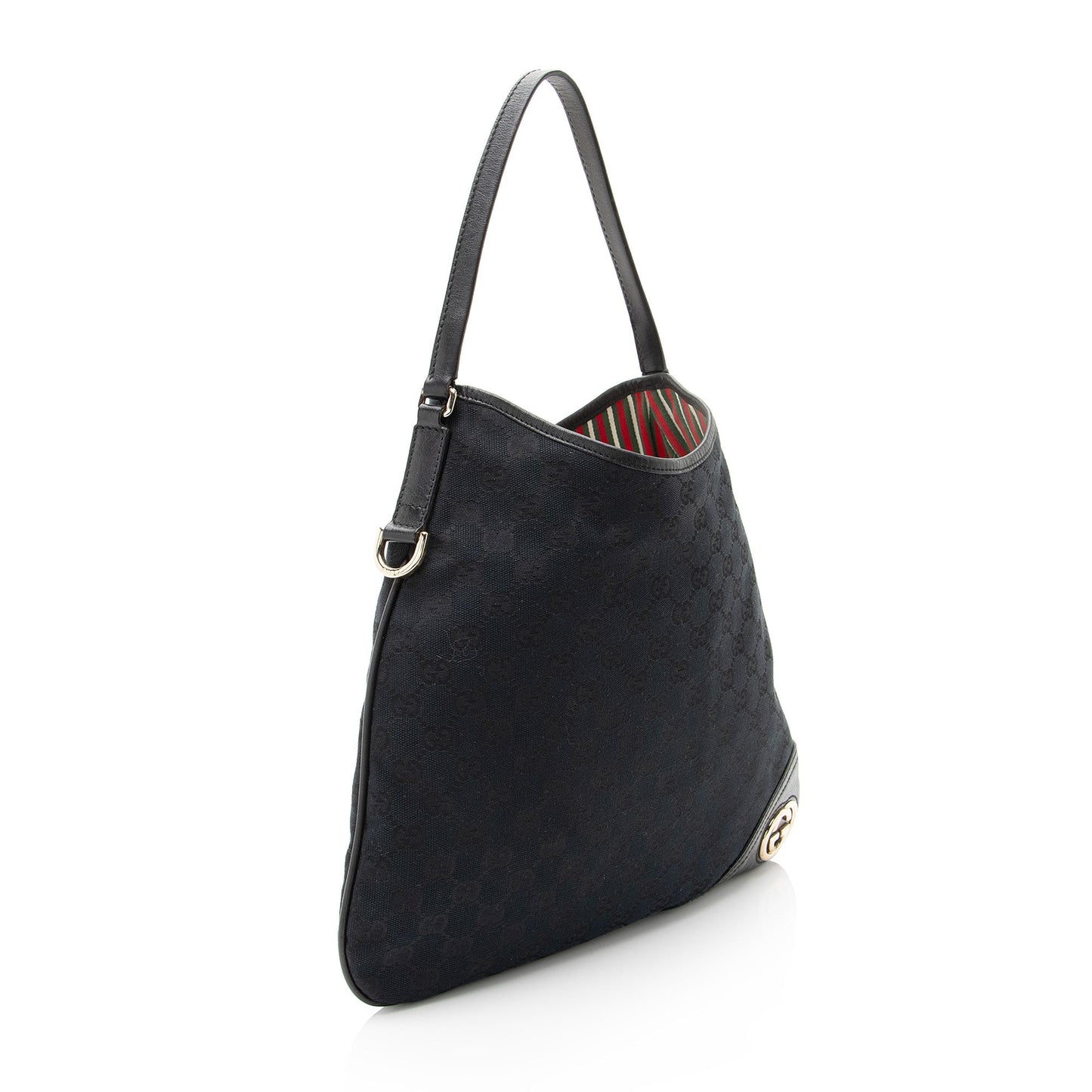 Gucci GG Canvas Britt Medium Hobo
