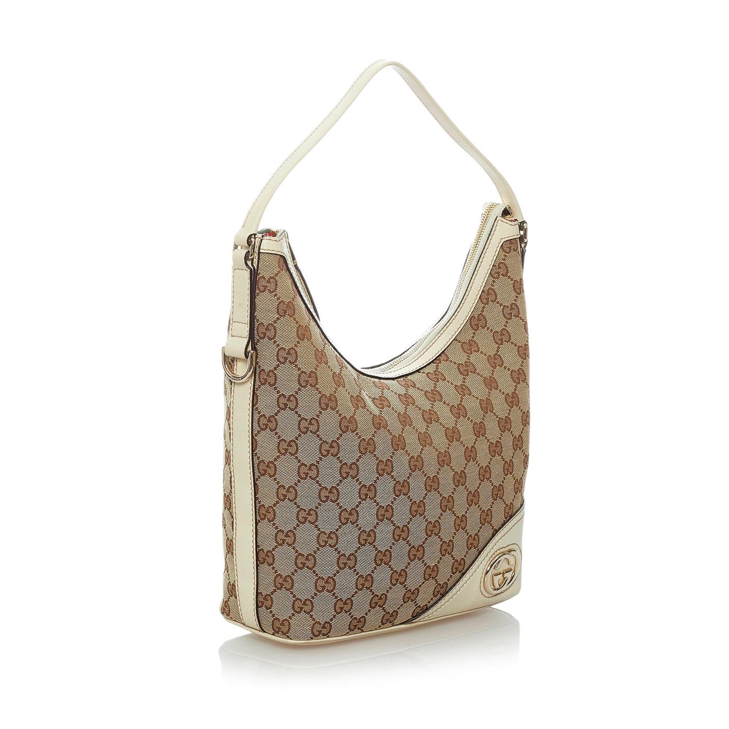 Gucci GG Canvas Britt Shoulder Bag (SHG-29822)