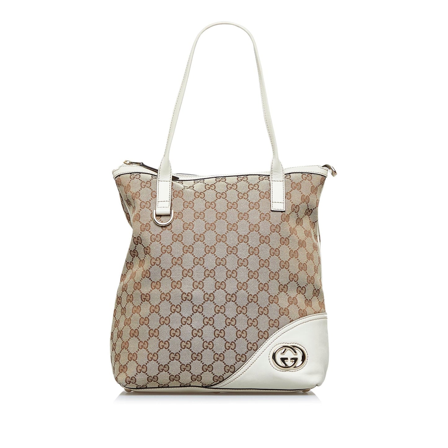 Luxury Gucci GG Canvas Britt Tote Bag (SHG-axmj8C)