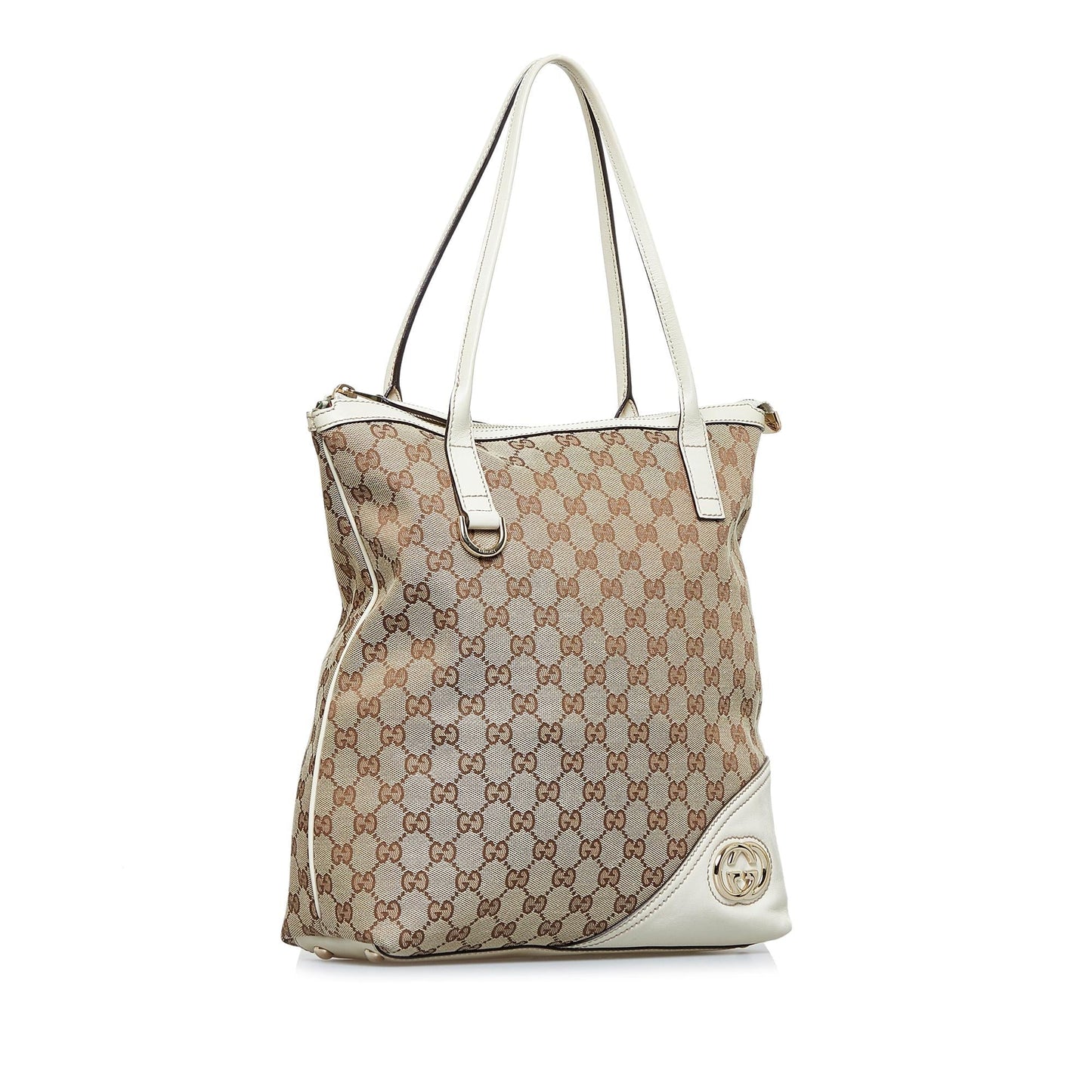 Luxury Gucci GG Canvas Britt Tote Bag (SHG-axmj8C)