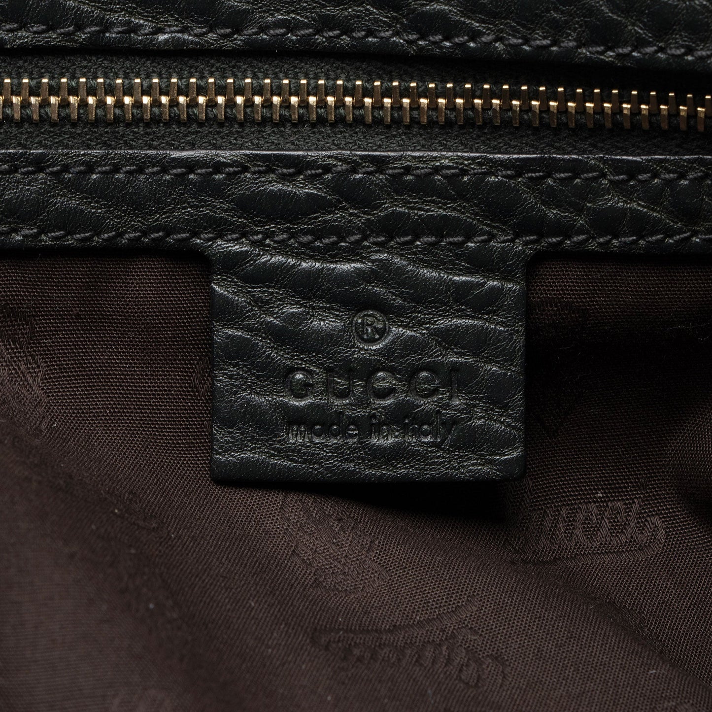 Gucci GG Canvas Charm Medium N/S Tote