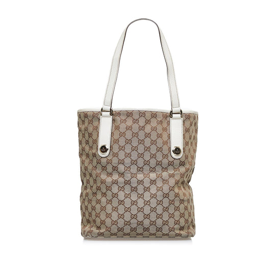 Luxury Gucci GG Canvas Charmy Tote Bag (SHG-LXzSG7)