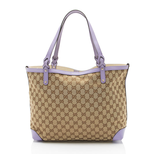 Gucci GG Canvas Craft Medium Tote