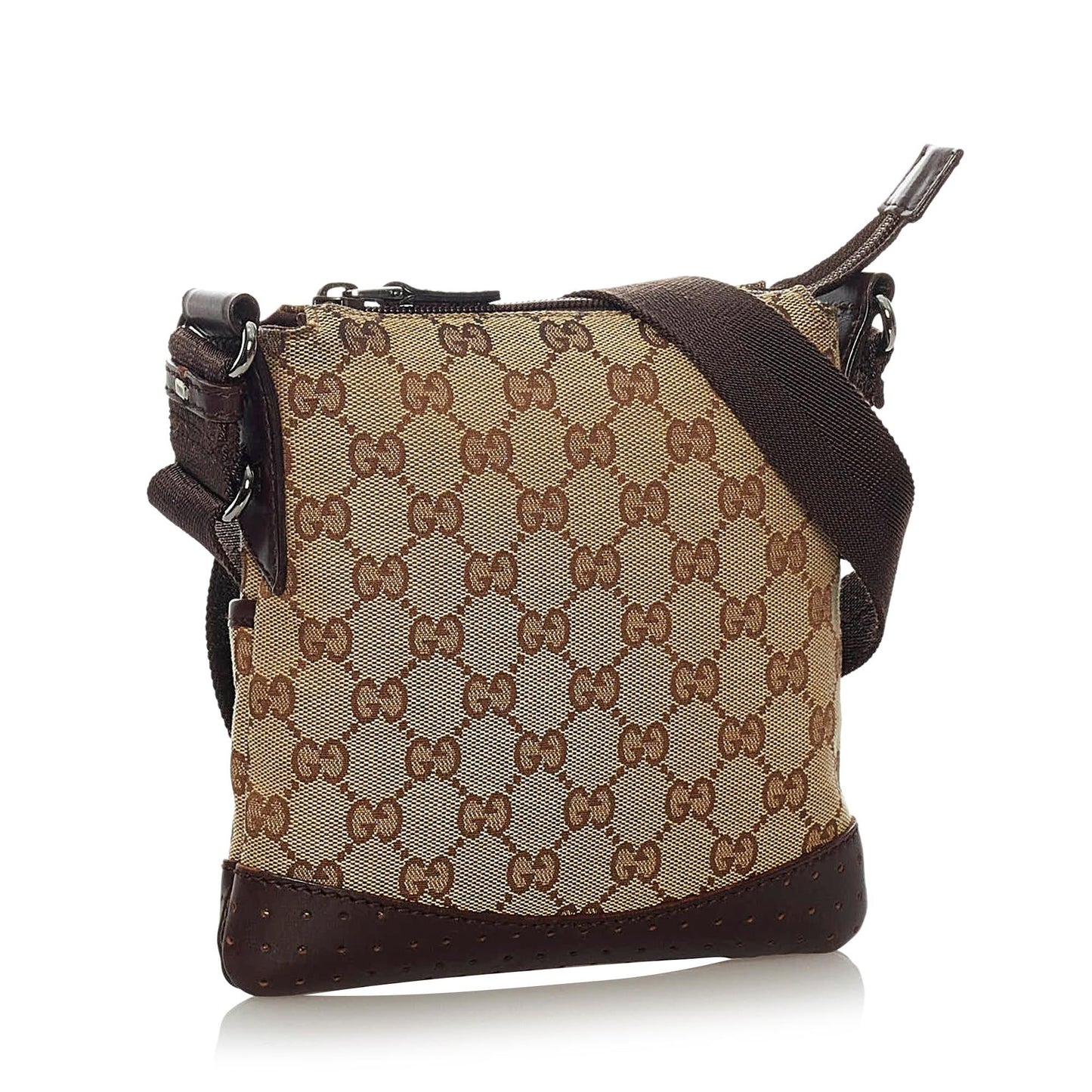 Gucci GG Canvas Crossbody Bag (SHG-28553)