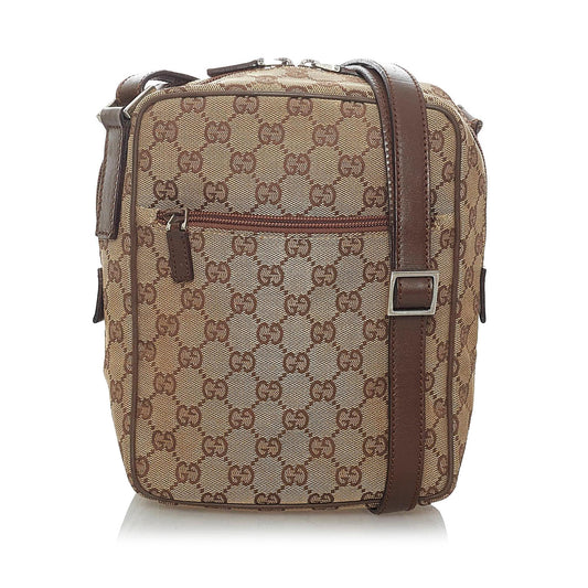 Gucci GG Canvas Crossbody Bag (SHG-29606)