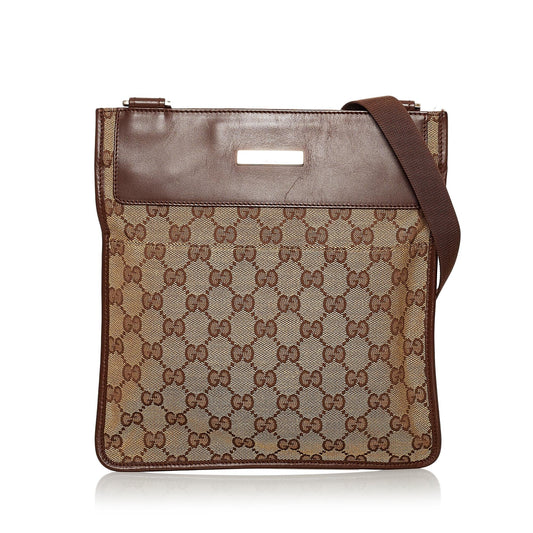 Gucci GG Canvas Crossbody Bag (SHG-30529)