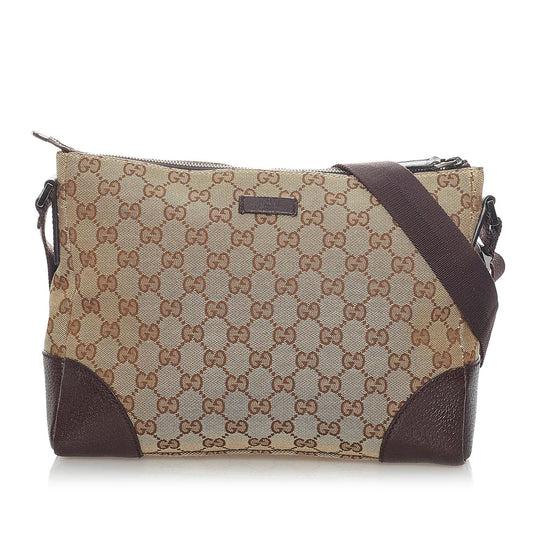 Gucci GG Canvas Crossbody Bag (SHG-31392)