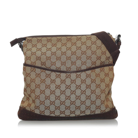 Gucci GG Canvas Crossbody Bag (SHG-33750)