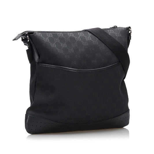 Gucci GG Canvas Crossbody Bag (SHG-RJZg7R)