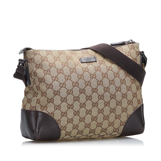 Gucci GG Canvas Crossbody (SHG-I6scNT)