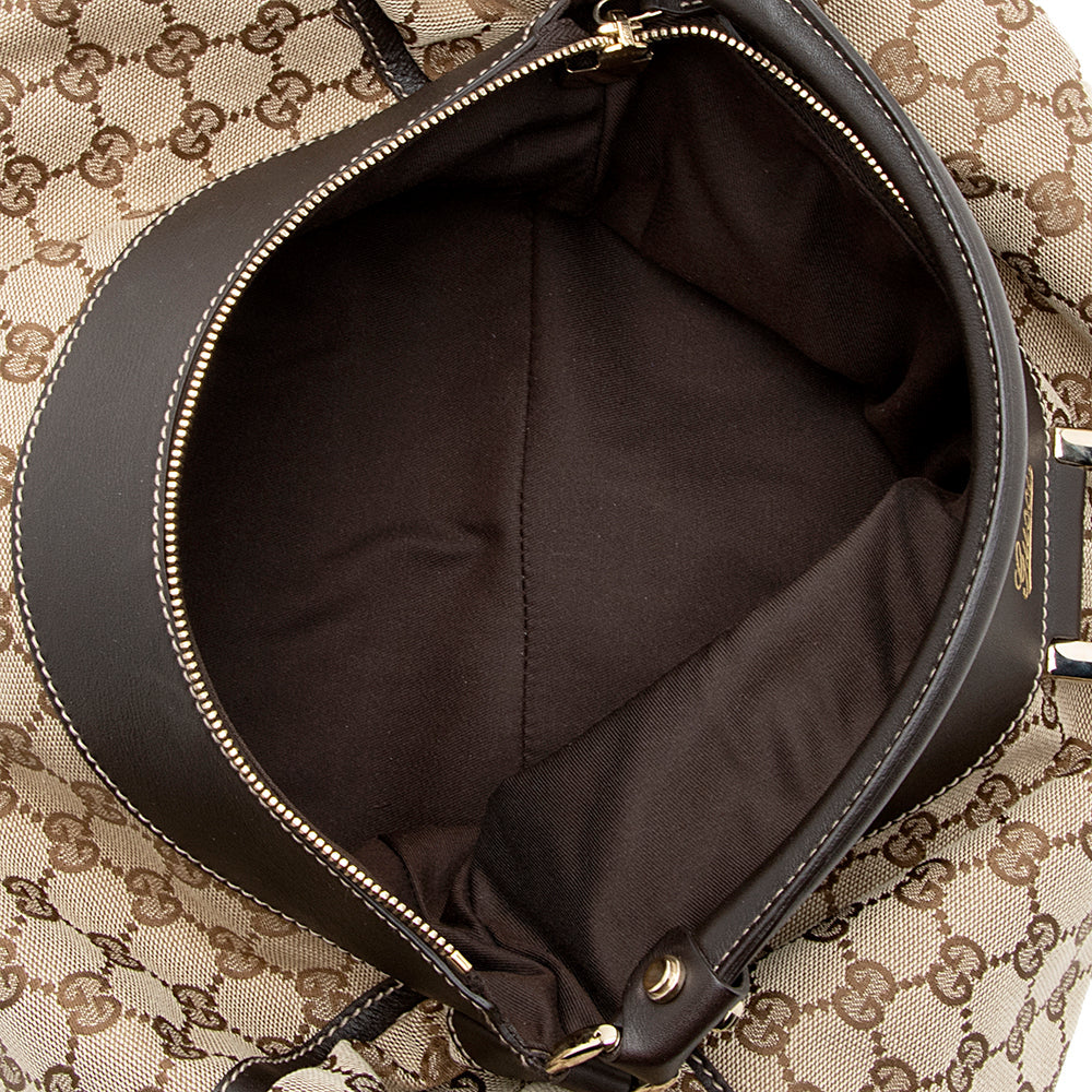 Gucci GG Canvas D-Ring Medium Hobo (SHF-19719)