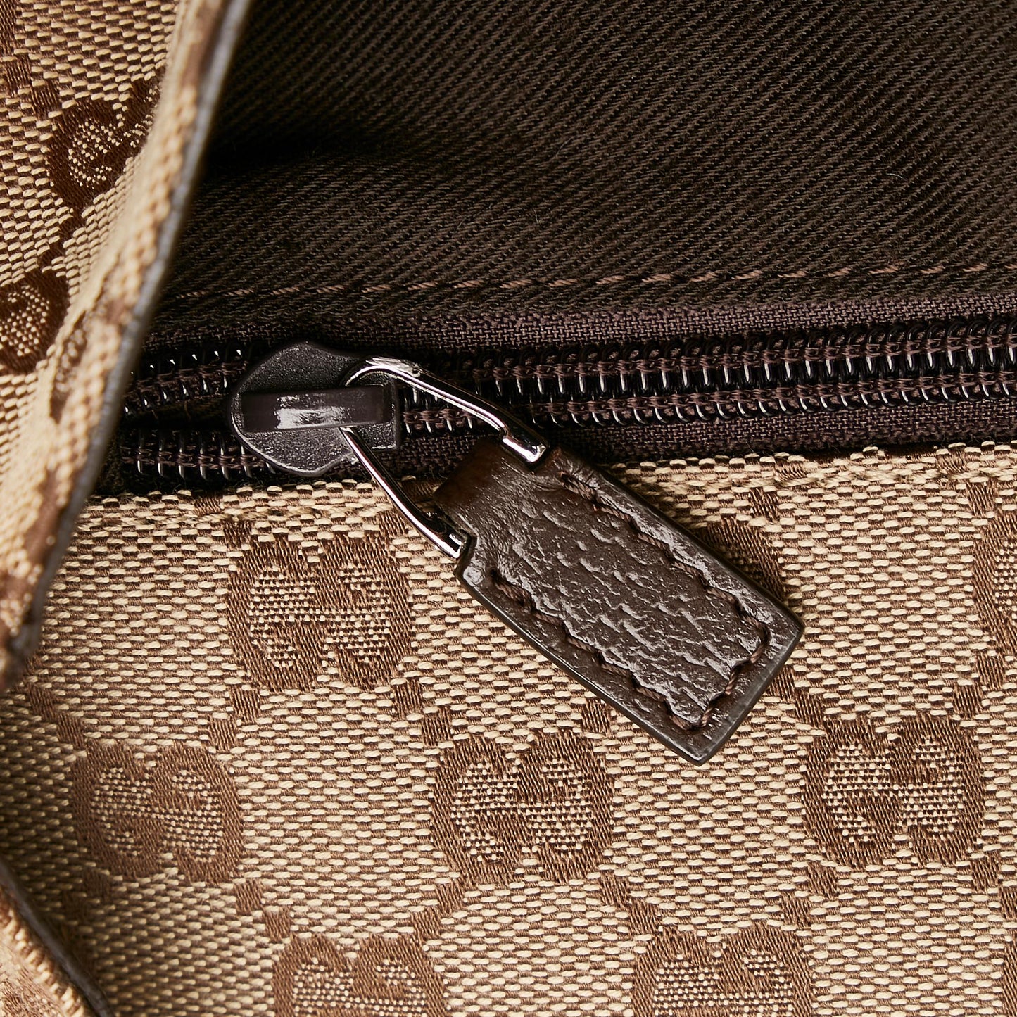 Gucci GG Canvas Double Pocket Flap Messenger (SHG-35377)