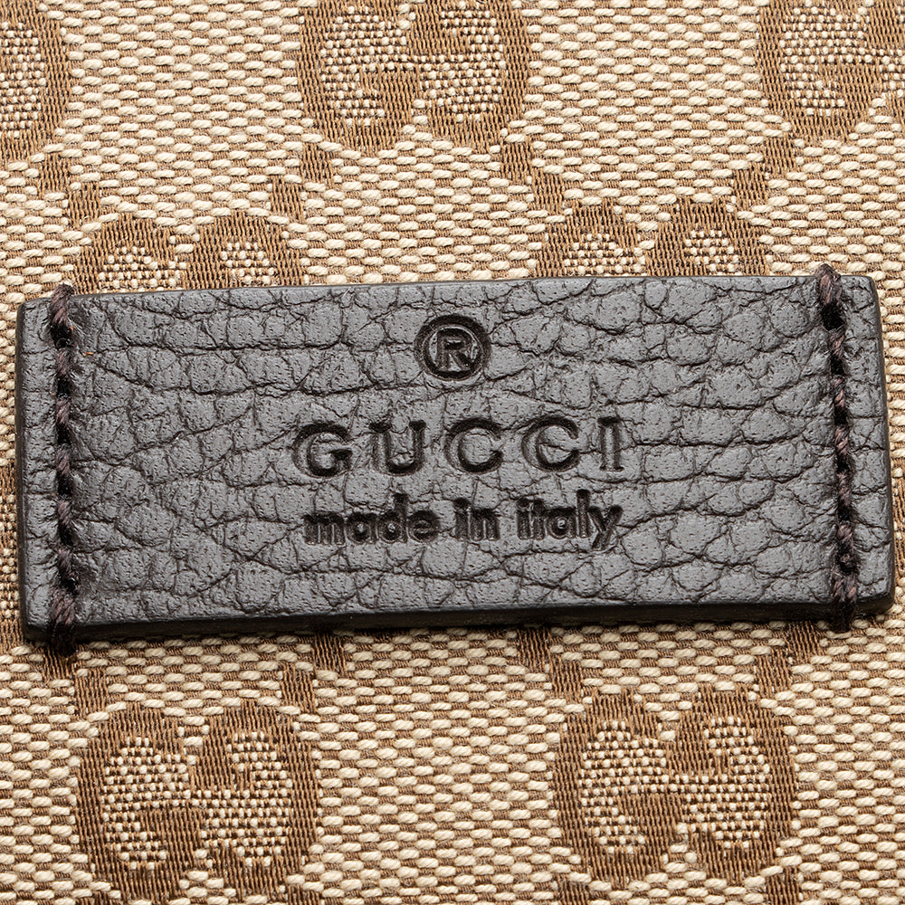 Gucci GG Canvas Drawstring Backpack (SHF-20580)