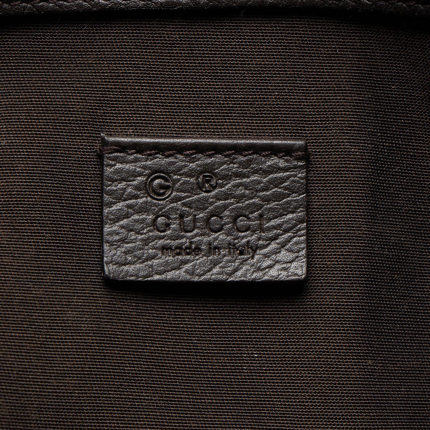 Gucci GG Canvas Drawstring Backpack