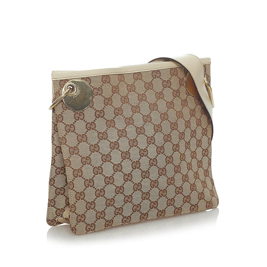 Gucci GG Canvas Eclipse Crossbody Bag (SHG-31631)