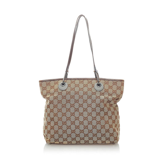 Gucci GG Canvas Eclipse Shoulder Bag (SHG-32066)