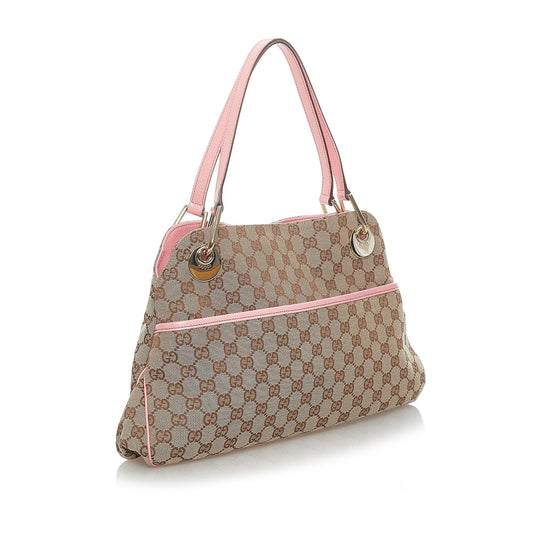 Gucci GG Canvas Eclipse Tote Bag (SHG-32817)
