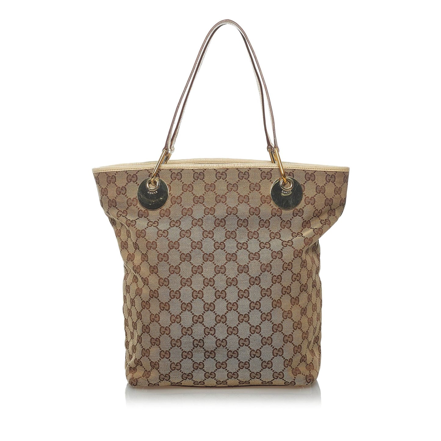 Gucci GG Canvas Eclipse Tote Bag (SHG-33763)