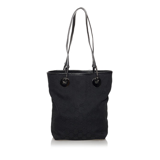 Gucci GG Canvas Eclipse Tote Bag (SHG-KAPU3n)