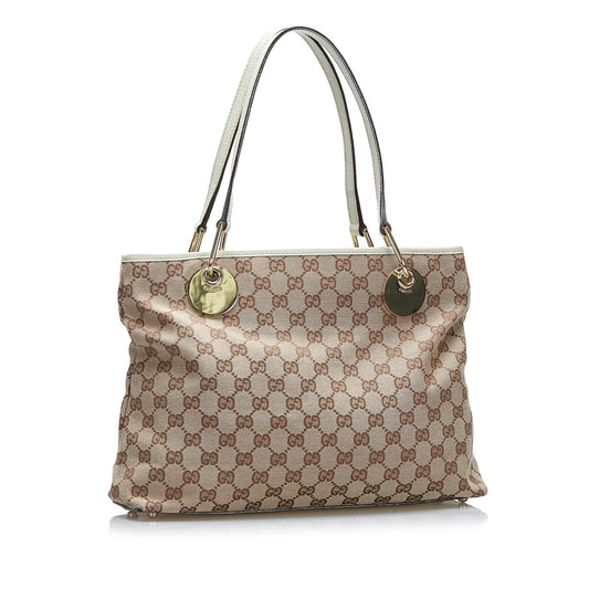 Luxury Gucci GG Canvas Eclipse Tote (SHG-y7kFVR)