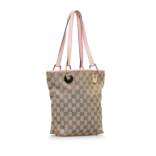 Luxury Gucci GG Canvas Eclipse Tote (SHG-Yam187)