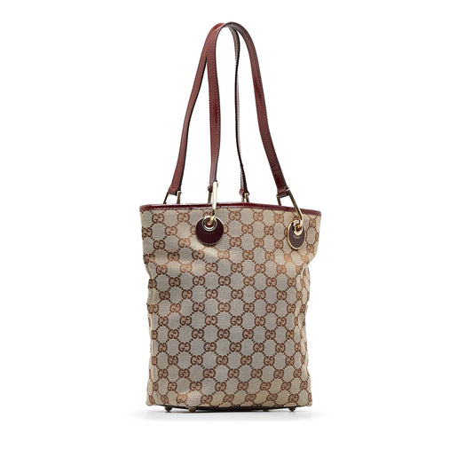 Gucci GG Canvas Eclipse Tote (SHG-PaKaf2)