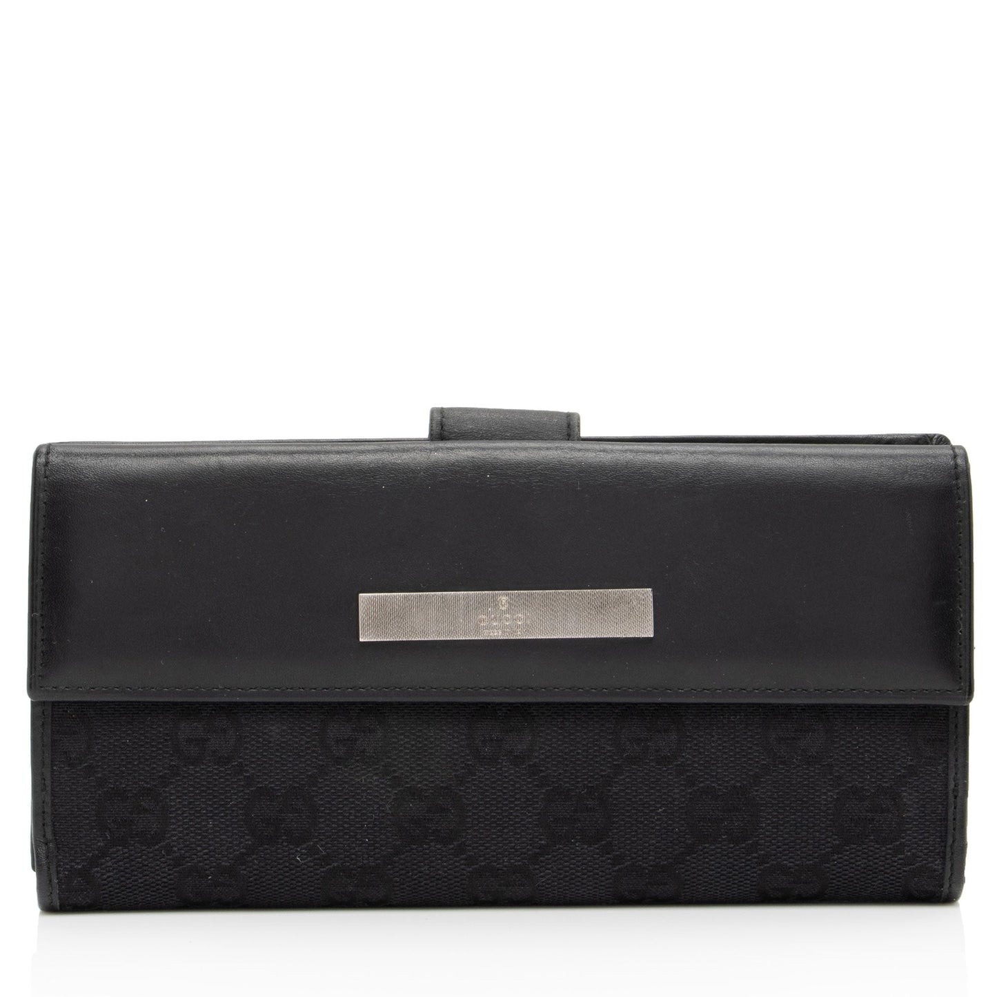 Gucci GG Canvas Flap Continental Wallet (SHF-5hwW9Y)