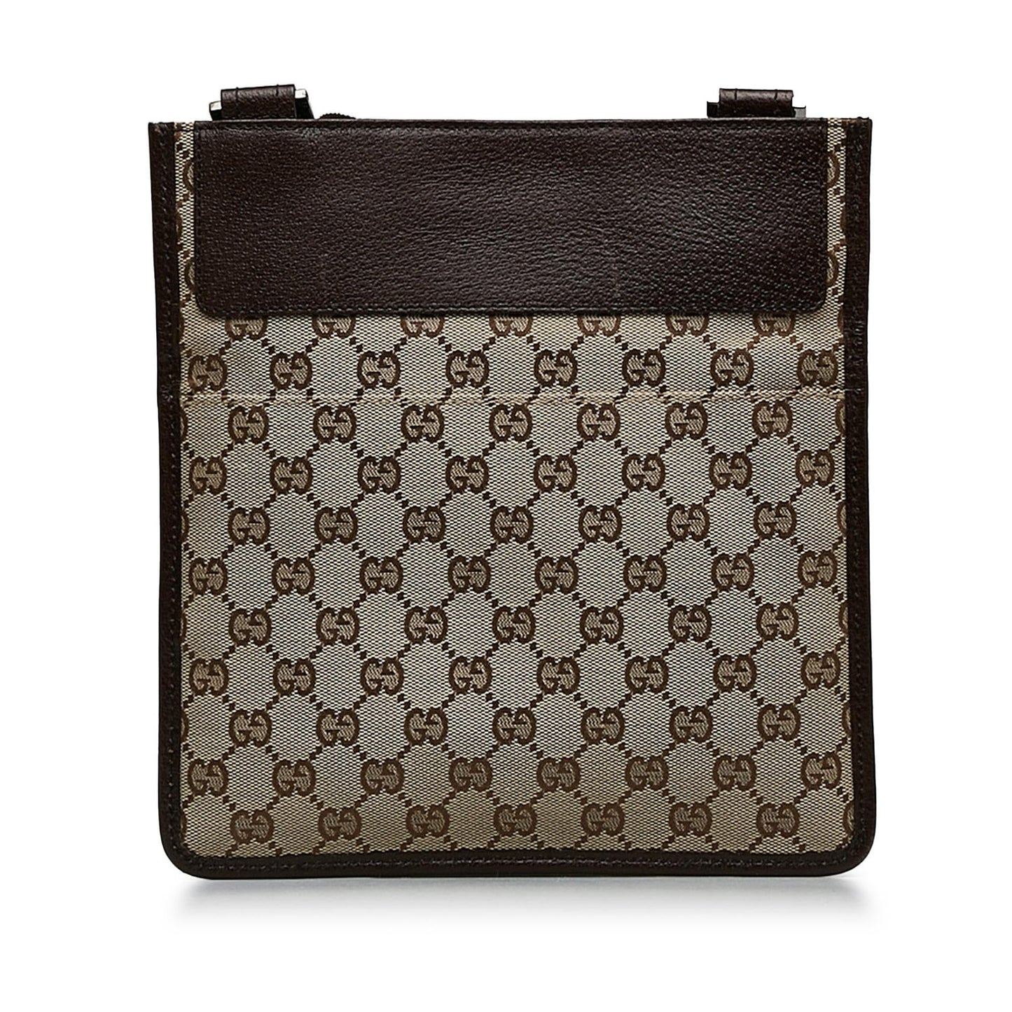Gucci GG Canvas Flat Messenger (SHG-tmDaTa)