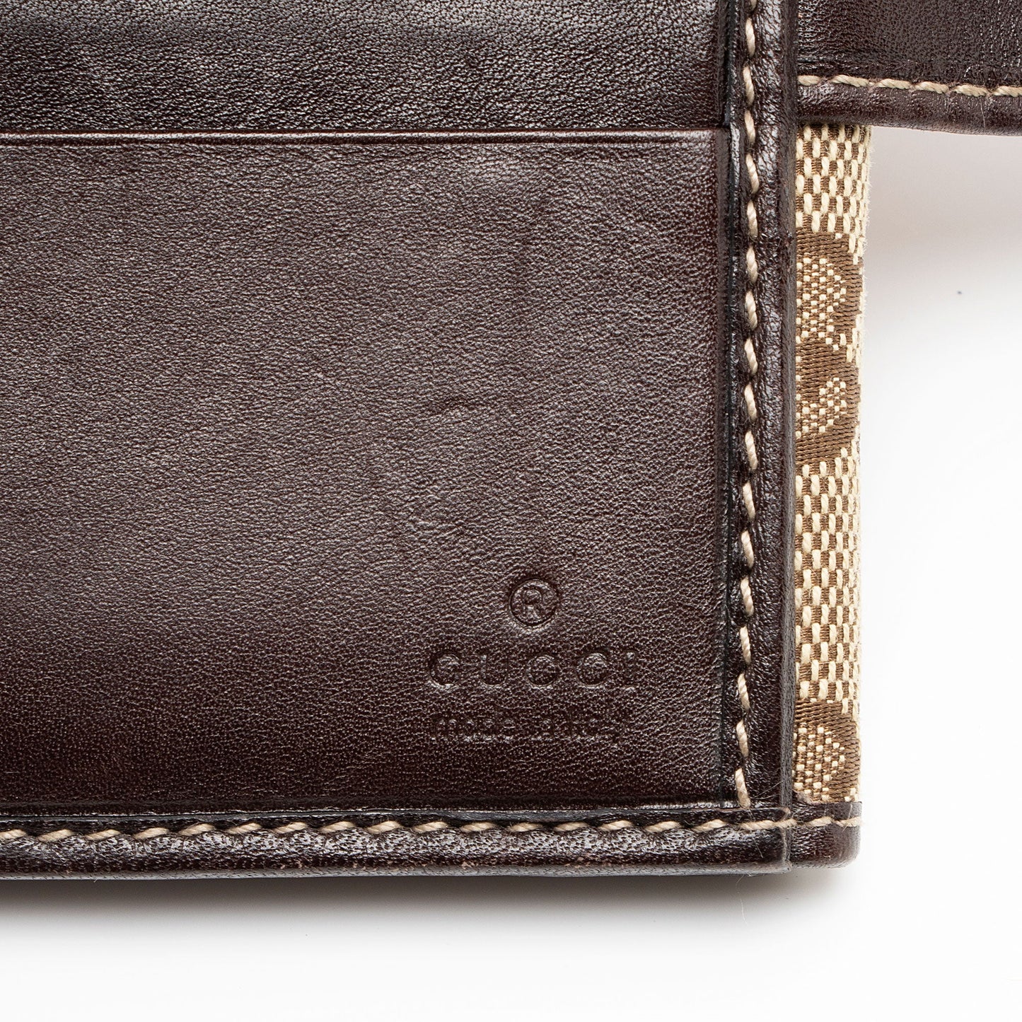 Gucci GG Canvas New Britt French Wallet