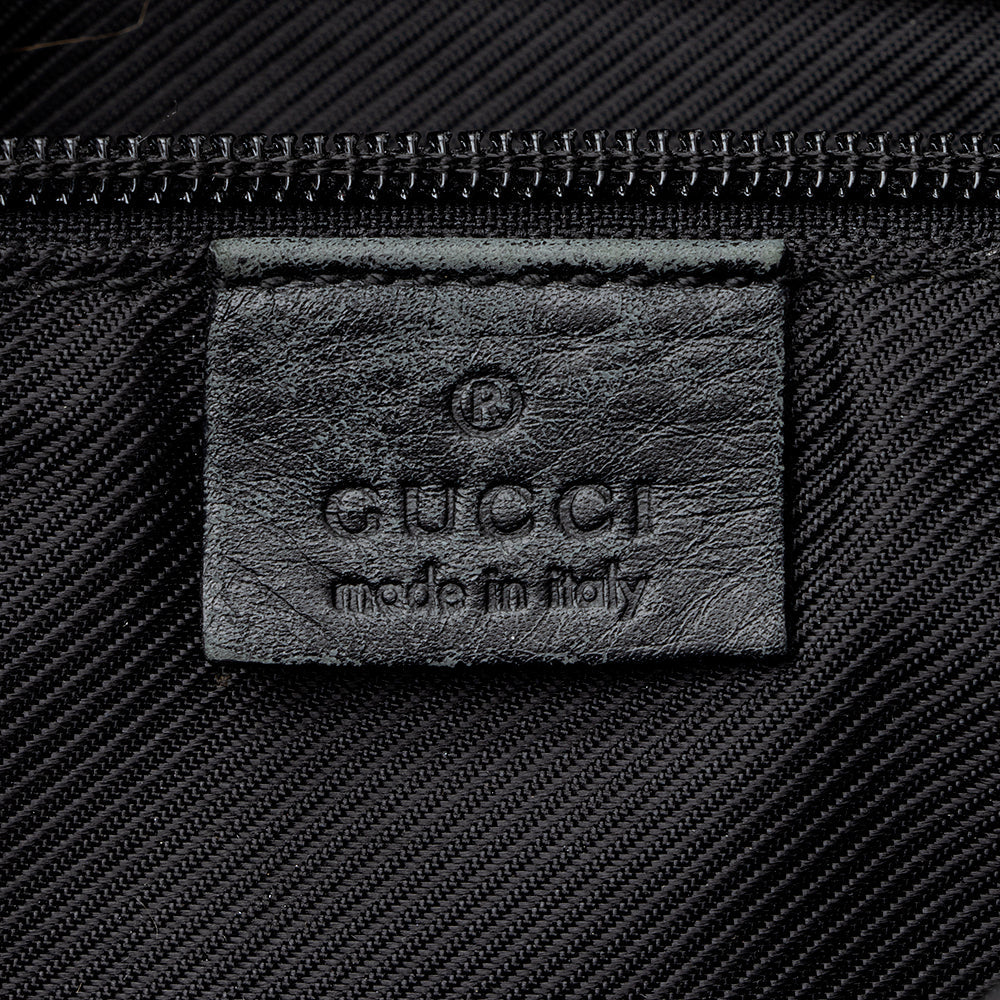 Gucci GG Canvas Front Pocket Small Tote (SHF-15969)