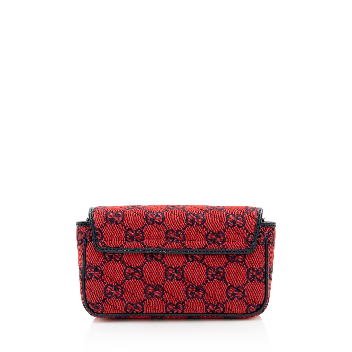 Gucci GG Canvas GG Marmont Mini Flap Bag