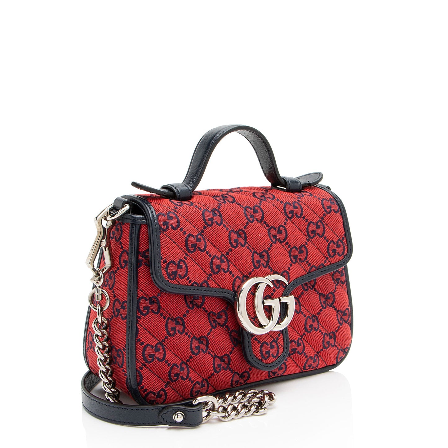 Gucci GG Canvas GG Marmont Mini Top Handle