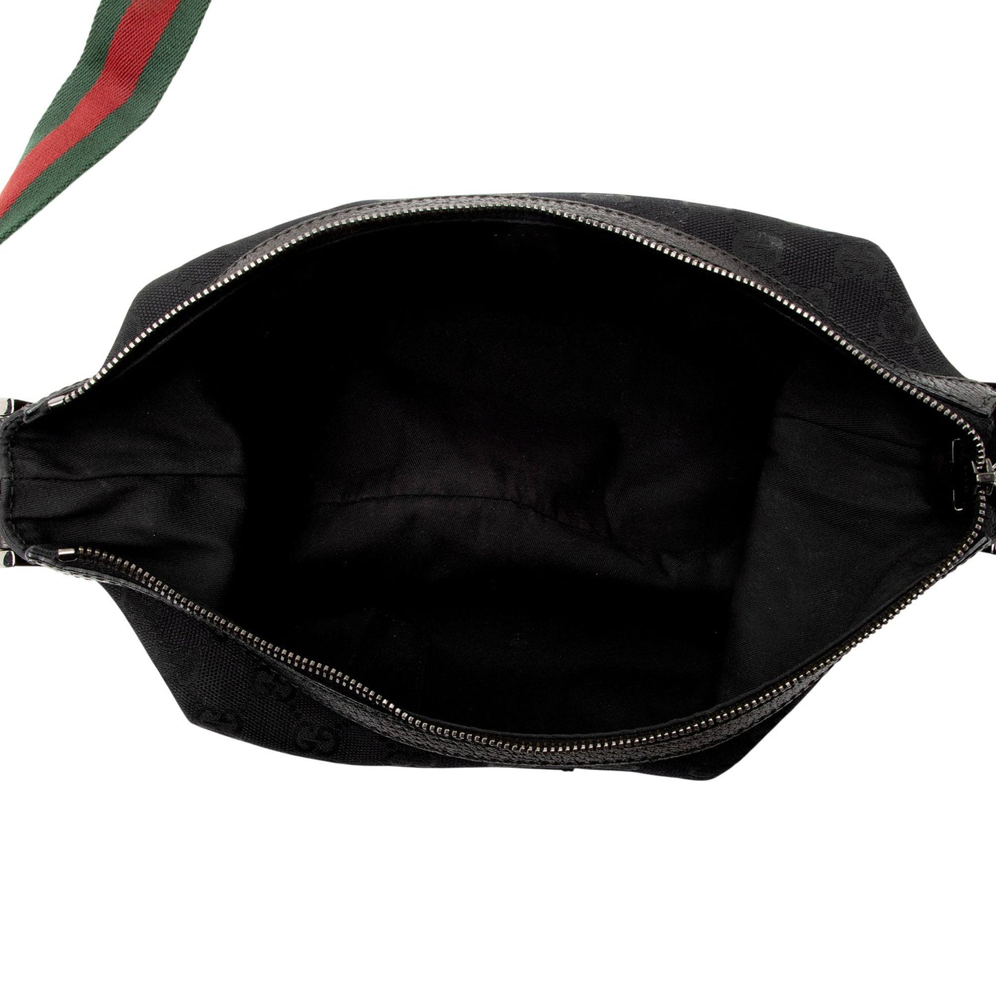 Gucci GG Canvas Half Moon Medium Messenger