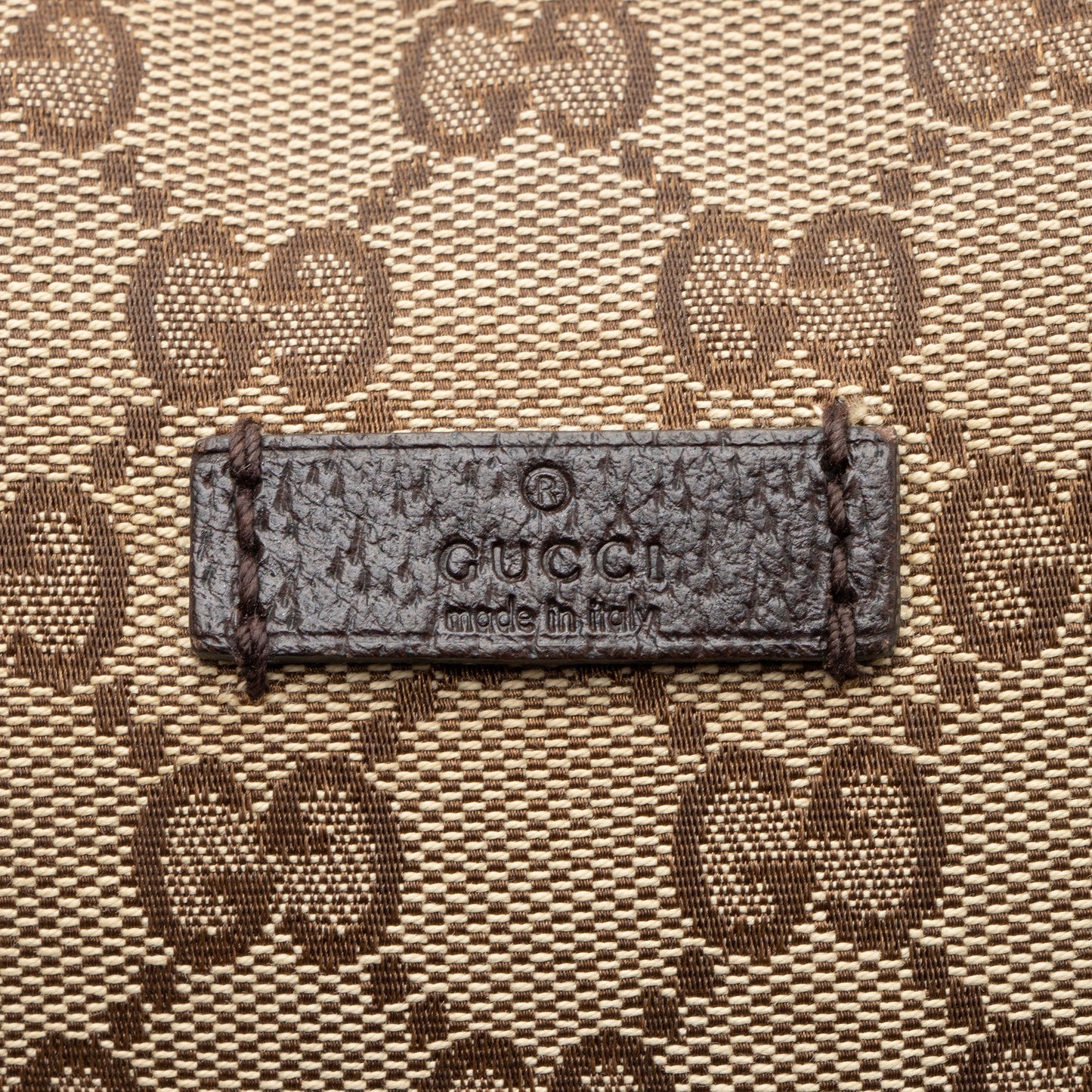 Gucci GG Canvas Half Moon Medium Messenger