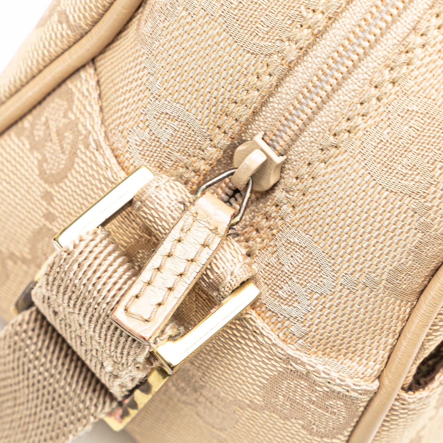 Gucci GG Canvas Half Moon Pochette