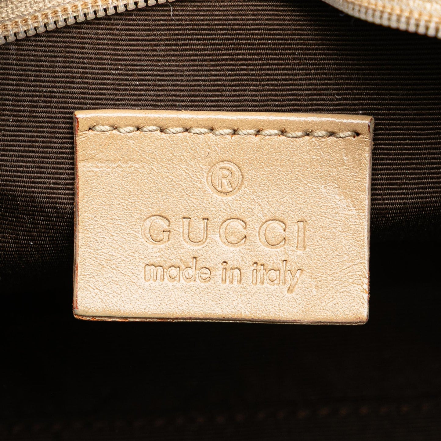 Gucci GG Canvas Half Moon Pochette