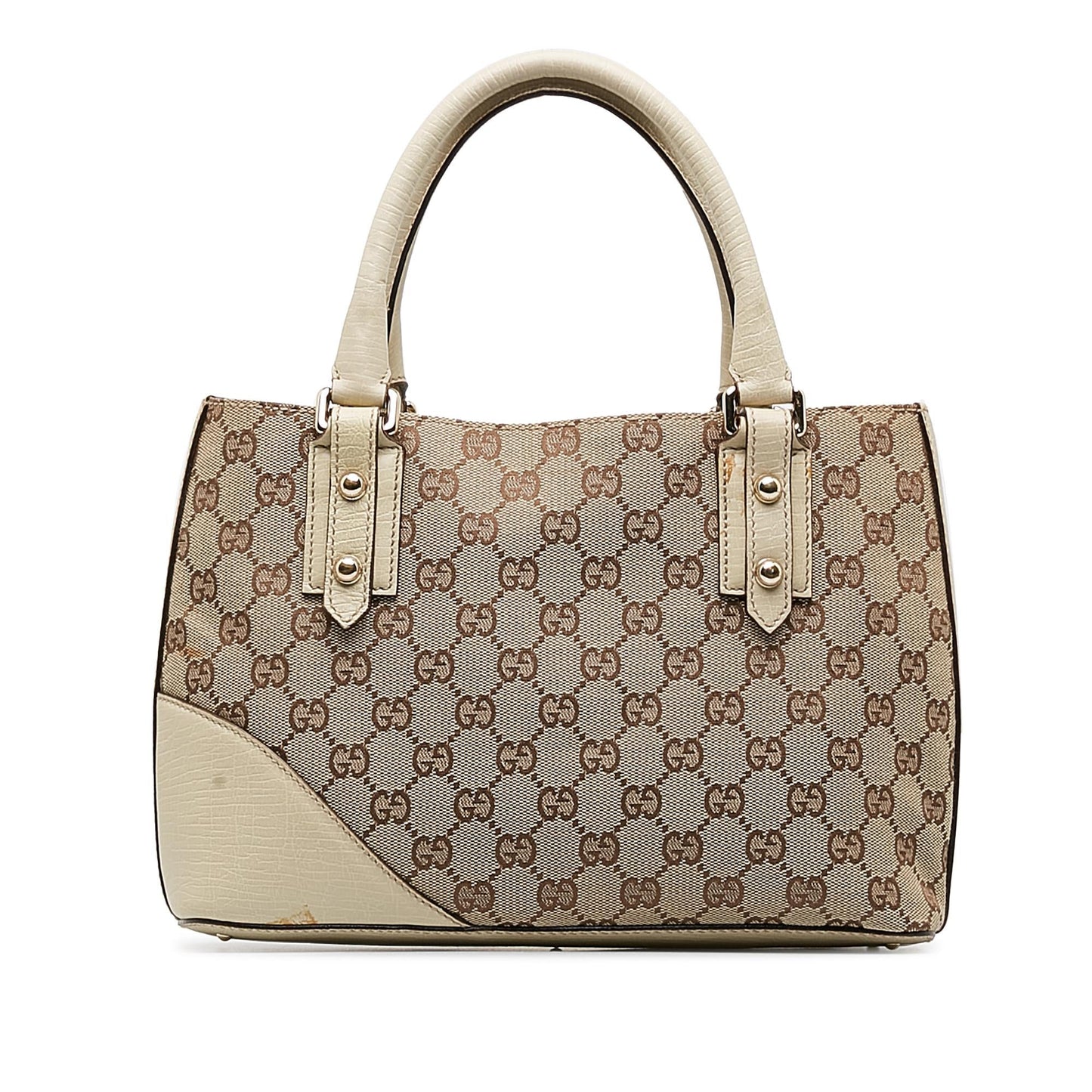 Gucci GG Canvas Hasler Web Shoulder Bag (SHG-gXgbJg)