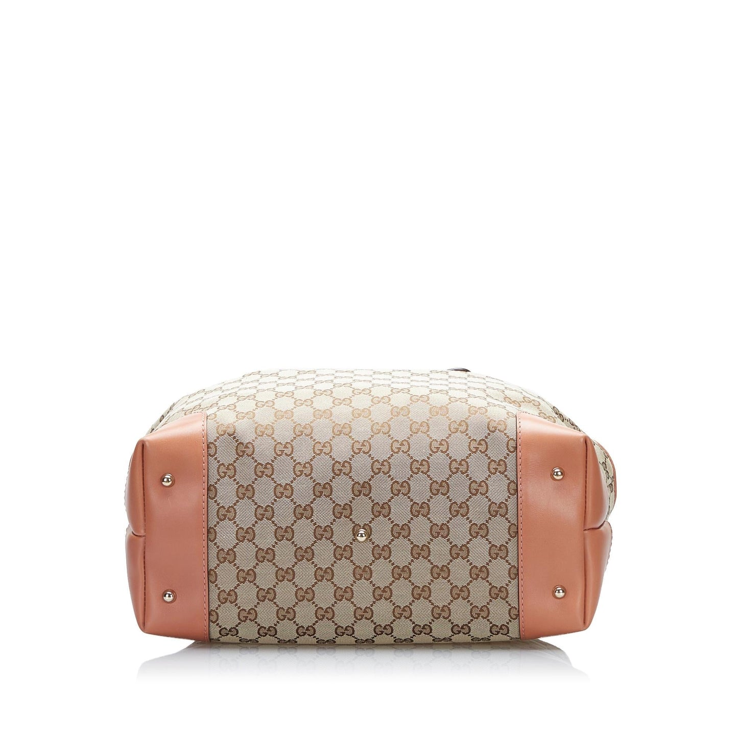 Luxury Gucci GG Canvas Heart Bit Tote (SHG-3fnCTw)