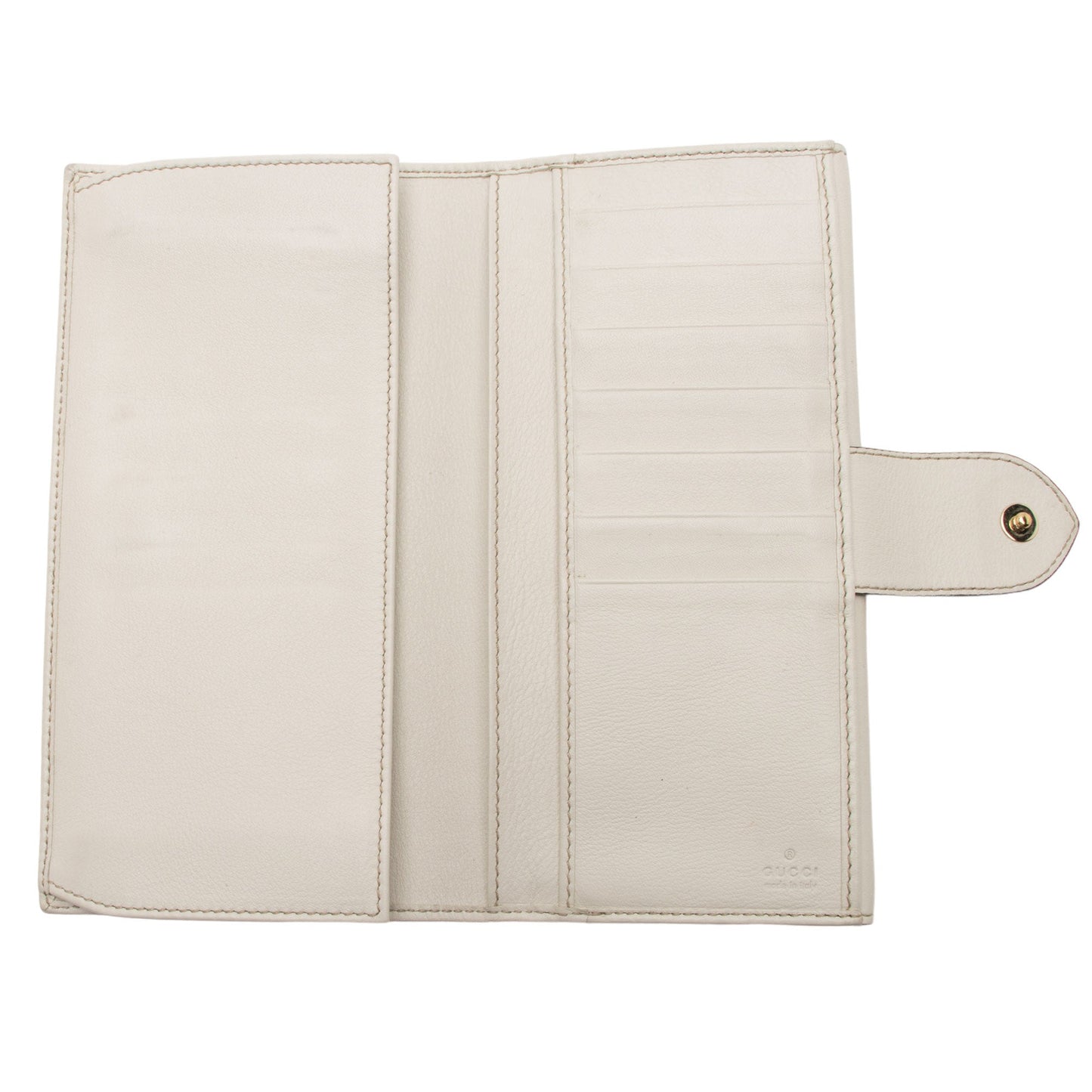 Gucci GG Canvas Heart Script Continental Wallet (SHF-6kTDdx)