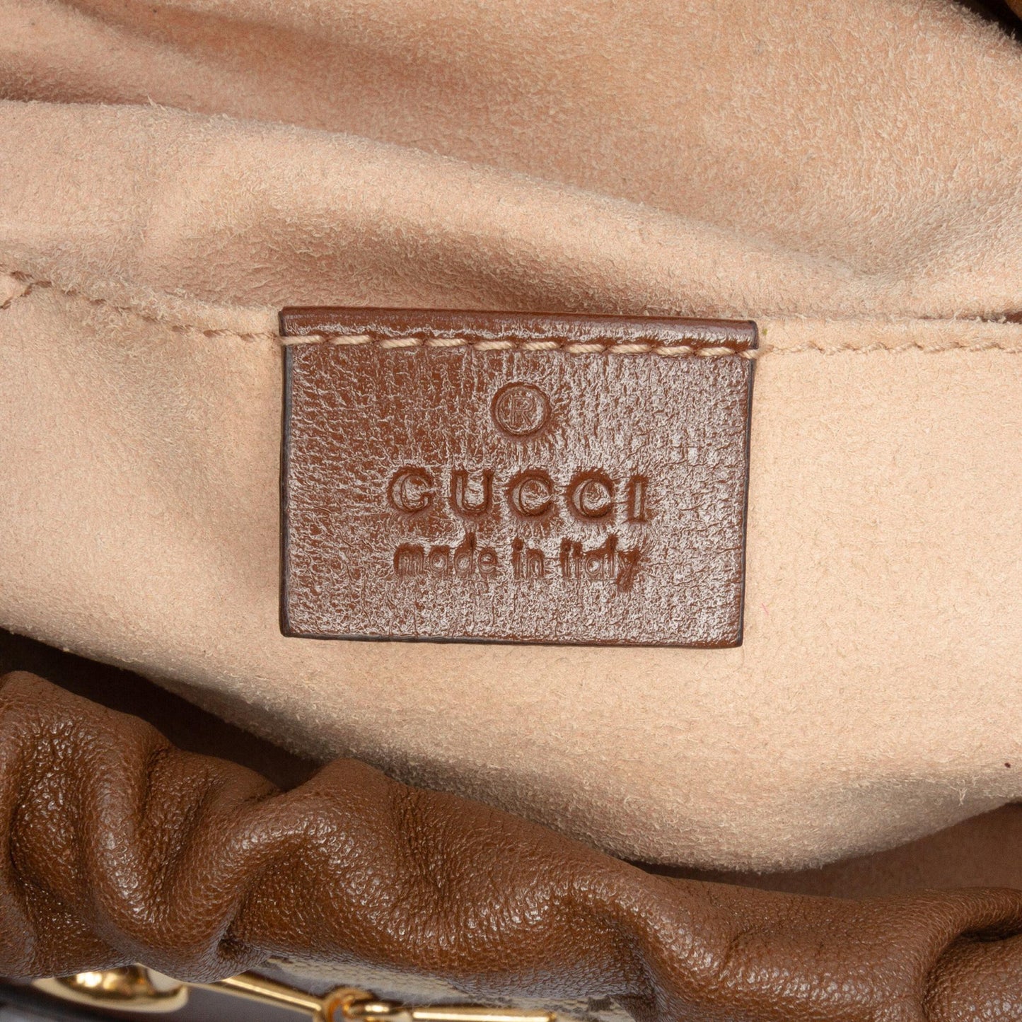 Gucci GG Canvas Horsebit 1955 Bucket Bag