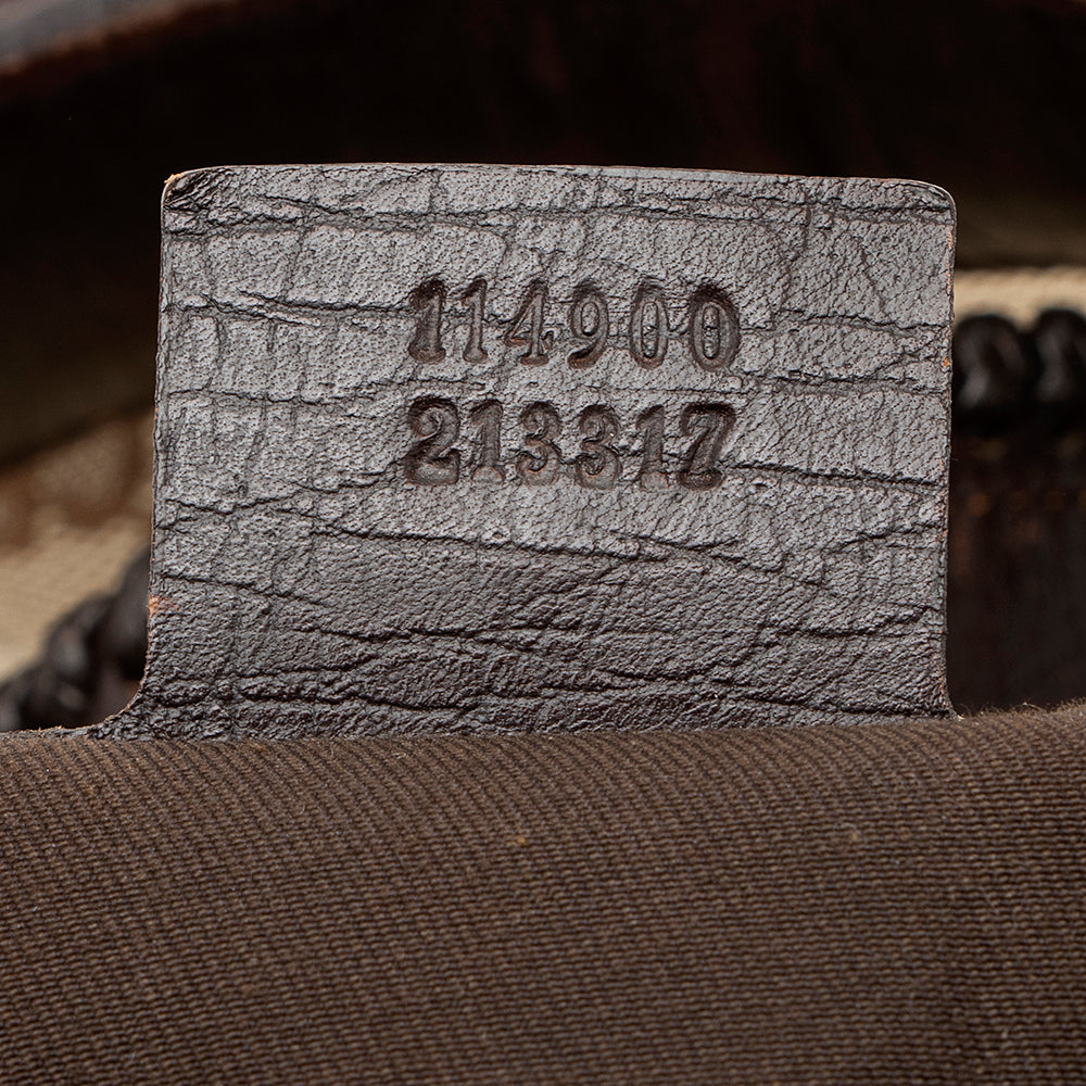 Gucci GG Canvas Horsebit Large Hobo (SHF-21632)