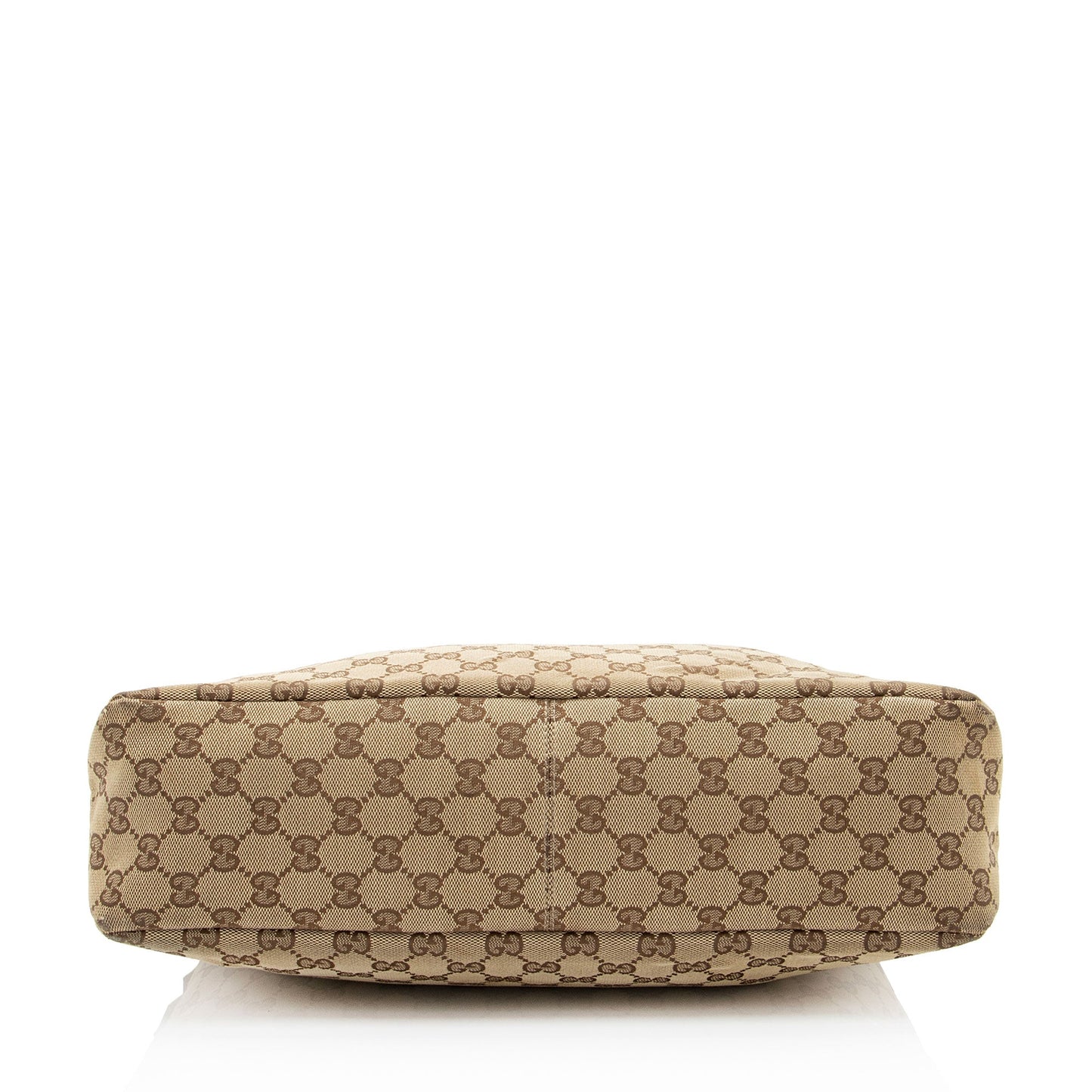 Gucci GG Canvas Horsebit Medium Hobo (SHF-V8RIx7)