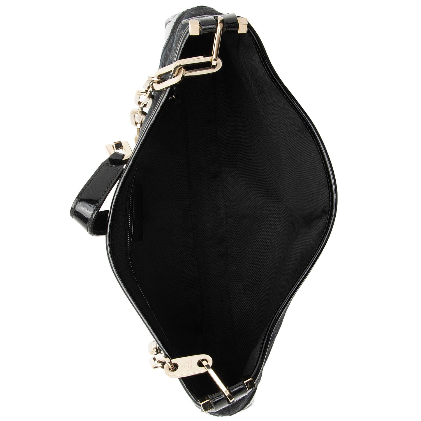 Gucci GG Canvas Jackie Chain Small Shoulder Bag (SHF-MrNplz)