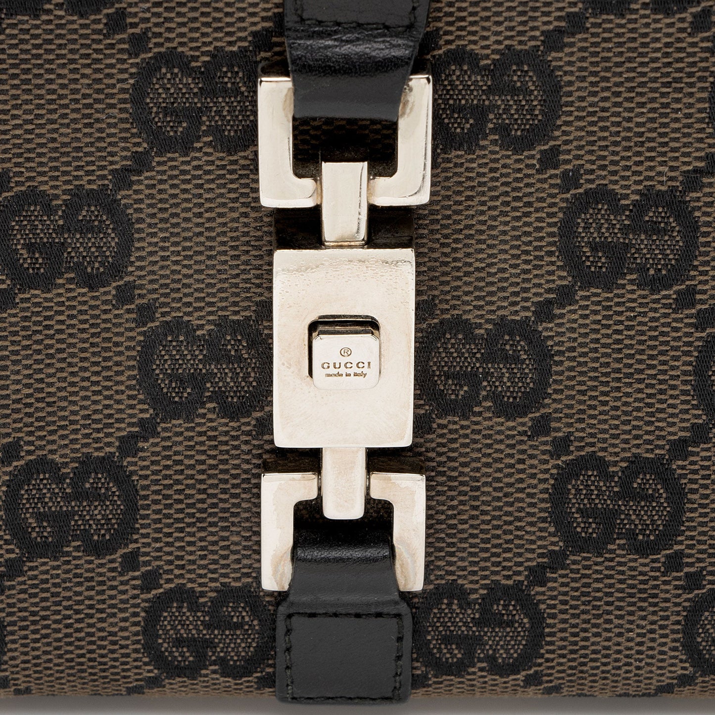 Gucci GG Canvas Jackie French Wallet (SHF-jqPlLy)