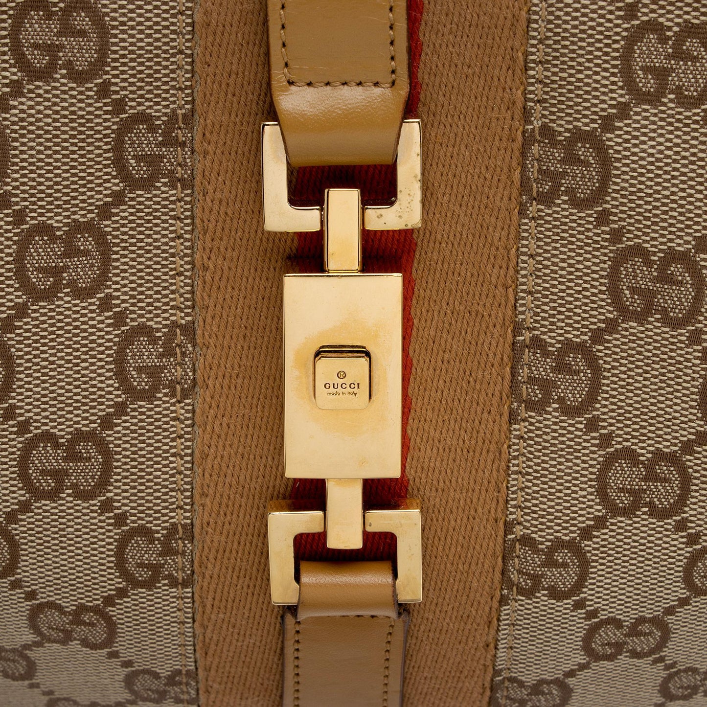 Gucci GG Canvas Jackie Hobo (SHF-fUN11C)