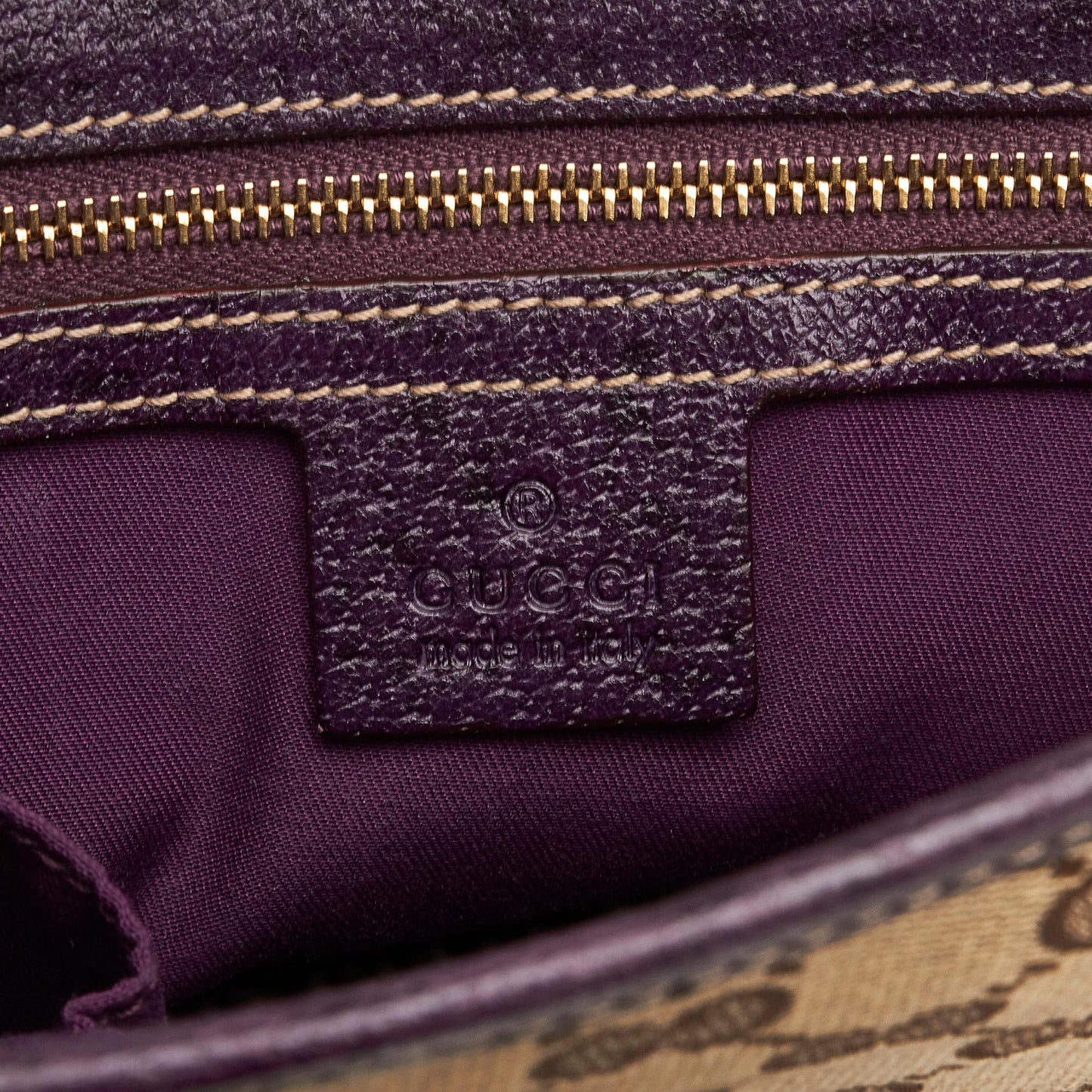 Gucci GG Canvas Jackie Piston Lock Handbag (SHG-F3Db8C)
