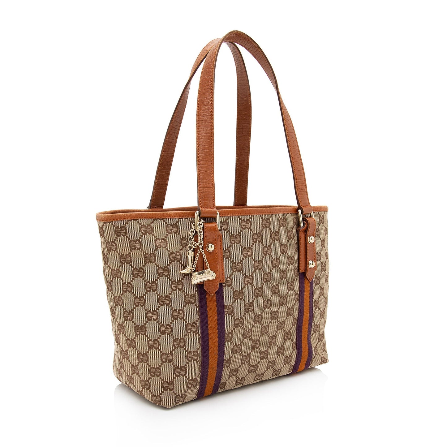 Luxury Gucci GG Canvas Jolicoeur Medium Tote (SHF-JDa0i6)