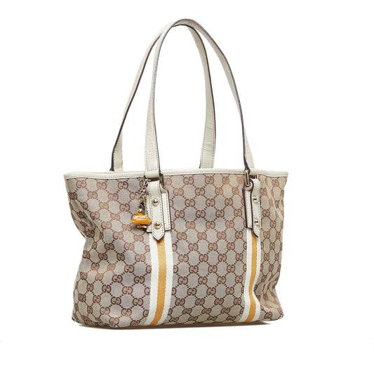 Luxury Gucci GG Canvas Jolicoeur Tote Bag (SHG-yxc9bo)