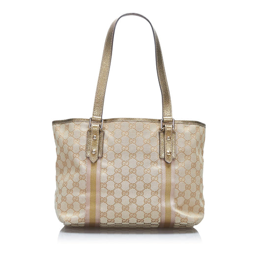 Luxury Gucci GG Canvas Jolicoeur Tote (SHG-j3Yk8W)